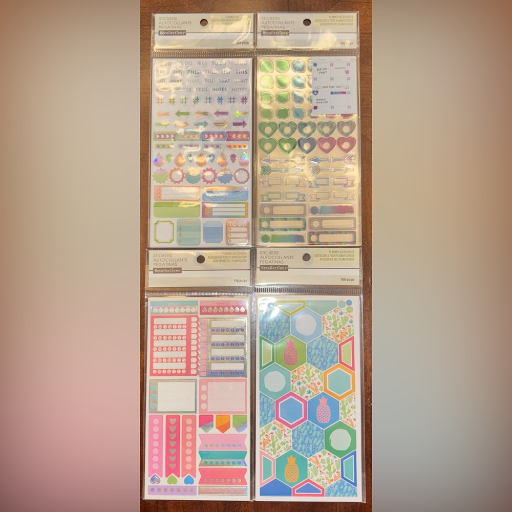 Recollections Planner Journal Stickers Bundle #5